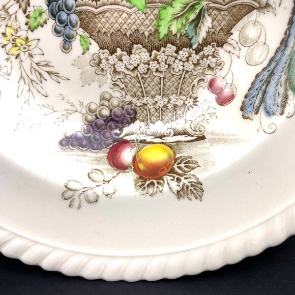 Vintage Set of 3 Johnson Brothers Bird of Paradise Rimmed Soup Bowl - Picture 7 of 11